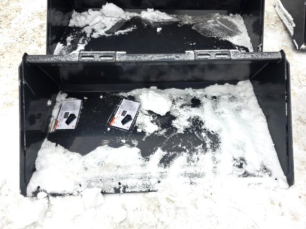 Skid Steer Track Duty Bucket Attachment - Wolverine - TDB-11-66W