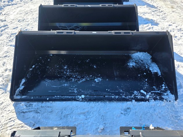 Skid Steer Track Duty Bucket Attachment - Wolverine - TDB-11-78W