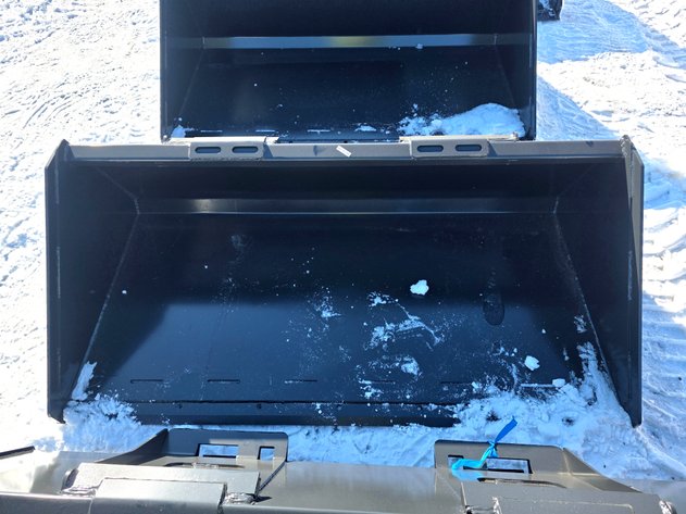 Skid Steer Track Duty Bucket Attachment - Wolverine - TDB-11-72W