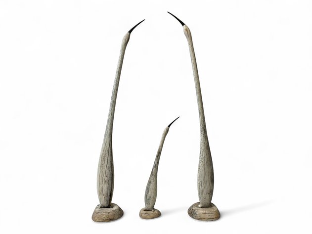 Whale Bone & Baleen Sandhill Cranes - Nick Evan