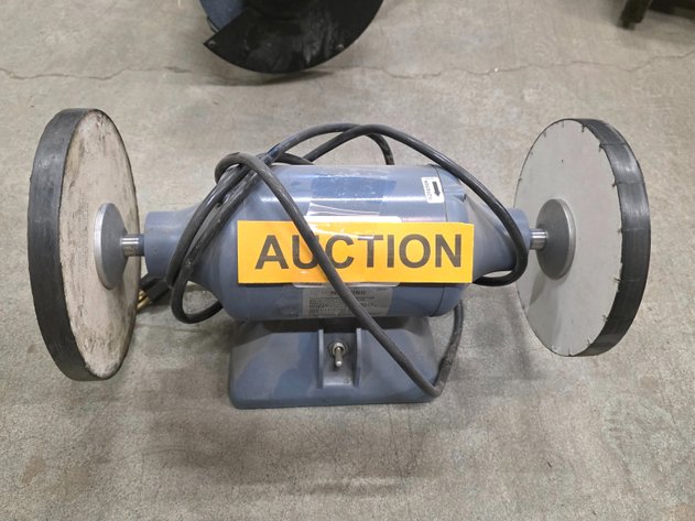 Baldor-Reliance Bench Buffer & Bench Grinder w/ Lamp