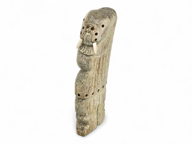 Whale Bone & Walrus Ivory Transformation Figurine