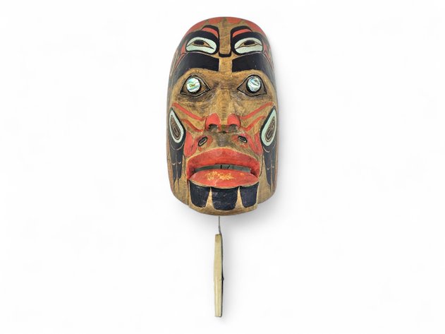 A Northwest Coast Portrait Mask