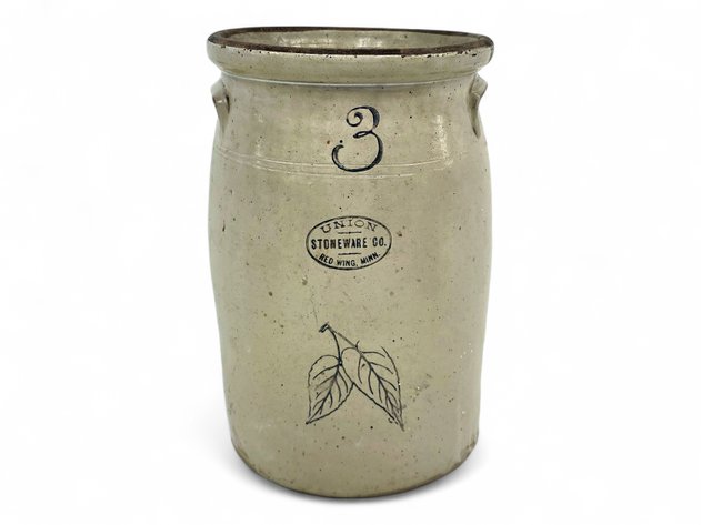 Red Wing Union Stoneware 3-Gallon Crock
