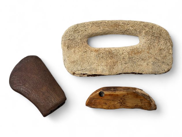 Eskimo Artifacts: Ulu Handles