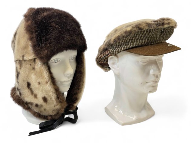 Beaver, Seal Fur Trappers Hat & Wool, Seal Fur Hanna-Hat