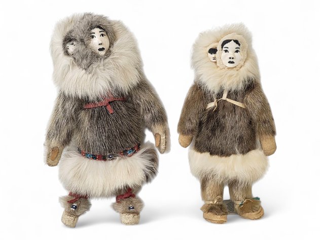 Ivory, & Fur Packing Dolls - Maggie Komonaseak