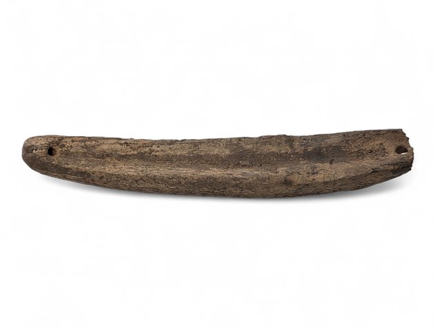 A Large Ivory Sled Runner Artifact