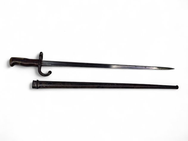 French Model 1874 Gras Bayonet w/ Scabbard