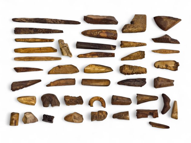 42x Assorted St. Lawrence Island Eskimo Artifacts