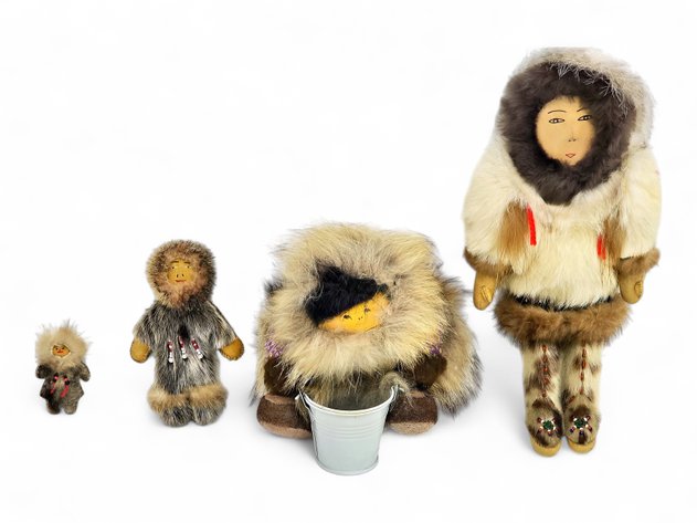 Leather & Fur Alaskan Native Dolls