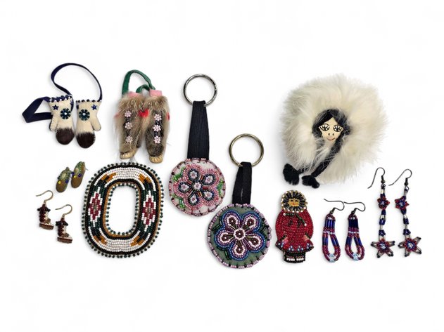 Beaded Earrings, Ornaments, Keychains & More