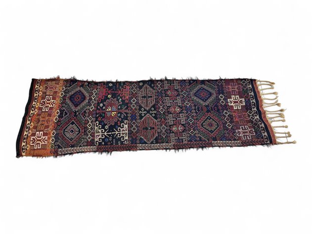 3' x 8' Kurdish Kilim Rug Runner