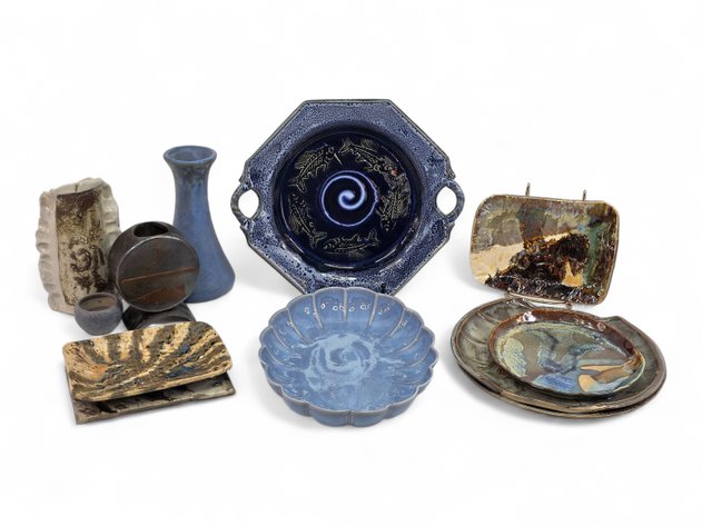 Carillon China Scalloped Dish, Swirling Salmon Serving Tray & More