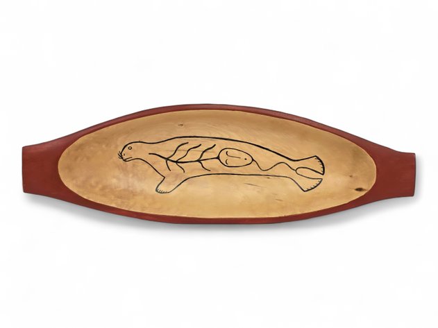 Carved Wooden Bowl - Jim 