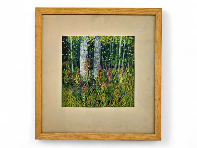 Al Matlack Original Painting of Forest Fireweed