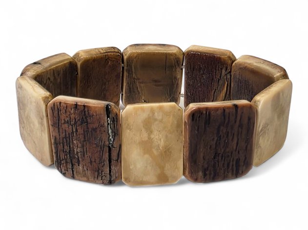 Mammoth & Mastodon Ivory Panel Bracelet