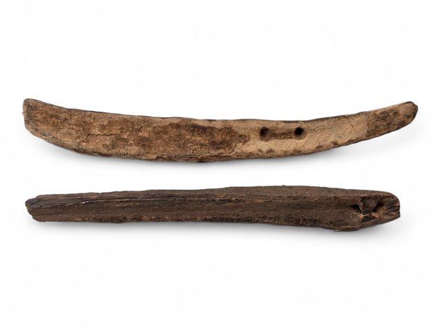 St. Lawrence Island Sled Runner Artifacts