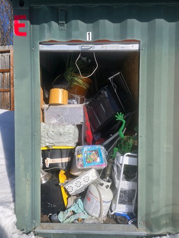 5' x 8' Storage Unit E1