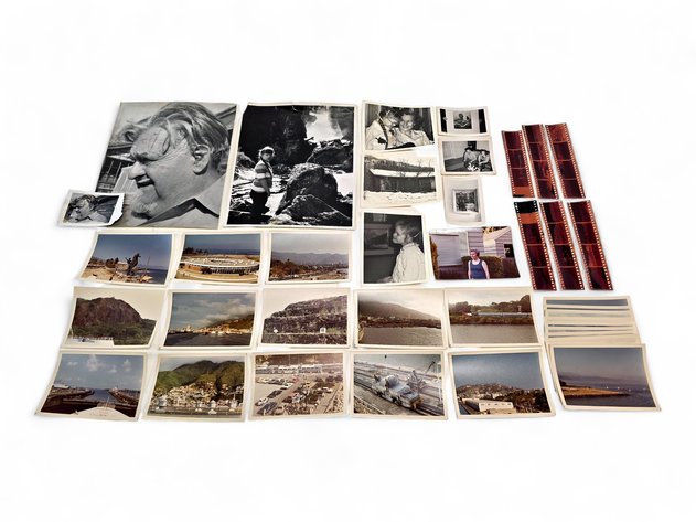 32x Harvey & Ellen Henne Goodale Estate Family Photographs & Film Negatives