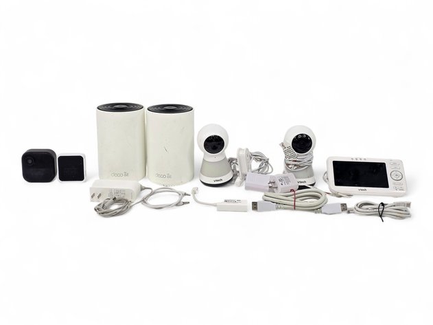 TP-Link Mesh Router System, VTech Baby Monitoring System & Blink Security Camera