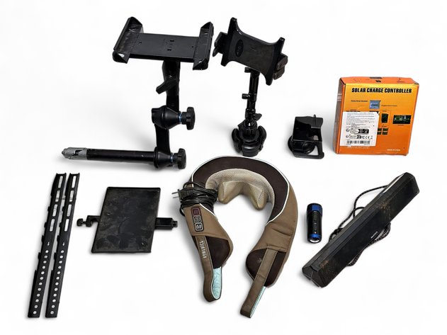 Bluedee Soundbar, Solar Charge Controller, HoMedics Neck & Shoulder Massager & More