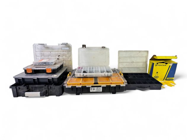 Husky & DeWalt Organizers, Washers, Hex Nuts, Cable Grippers & More