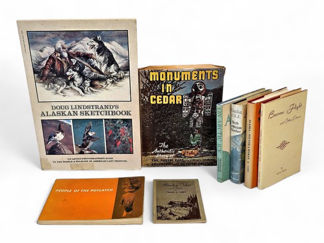 8x Alaska Books Signed By Authors
