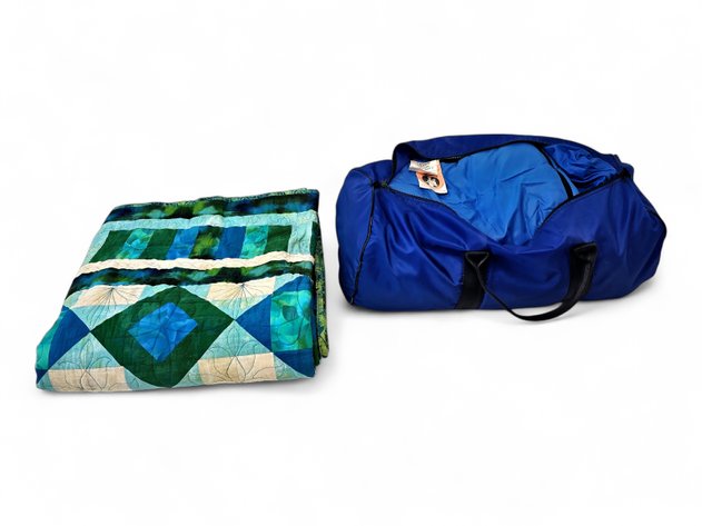 Rosie Bowser Quilt & DuPont Dacron Fiberfill Sleeping Bag