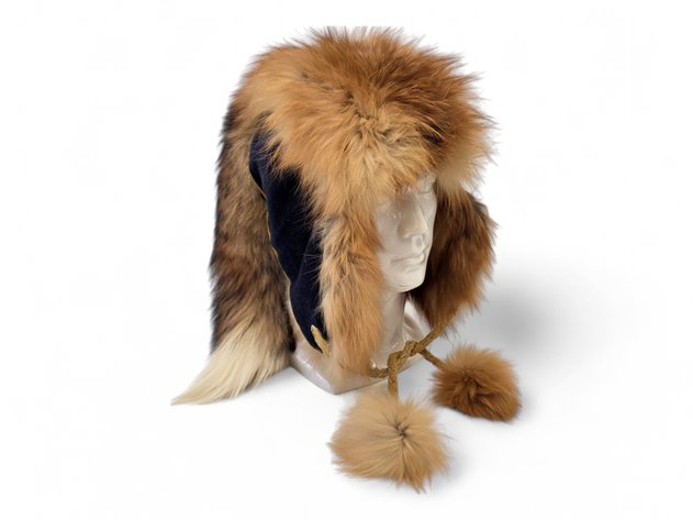 Fox Fur Trapper Hat