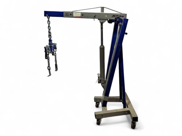 ACDelco 2-Ton Mobile Engine Hoist w/ Engine Leveler