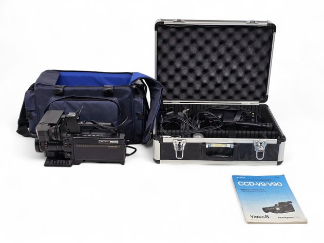 Panasonic & Sony Video Cameras w/ Accessories & Other Gear