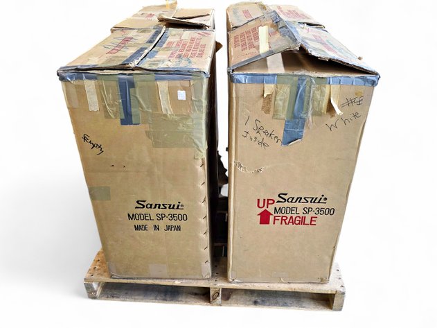 Vintage Sansui Multi-Directional Speakers