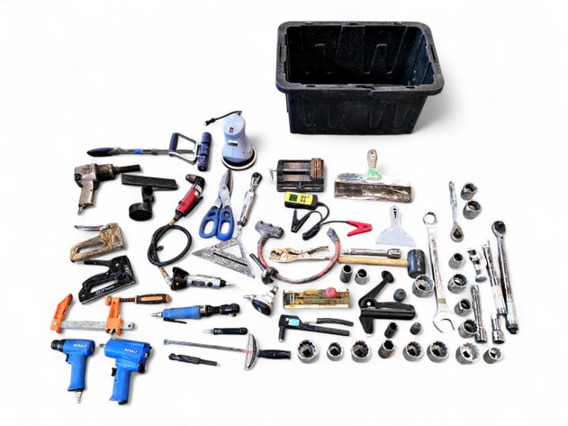 NAPA Air Impact Wrench, Chicago Pneumatic Angle Die Grinder & More