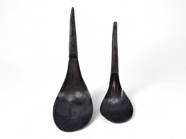 Northwest Coast Mountain Goat Horn Spoons