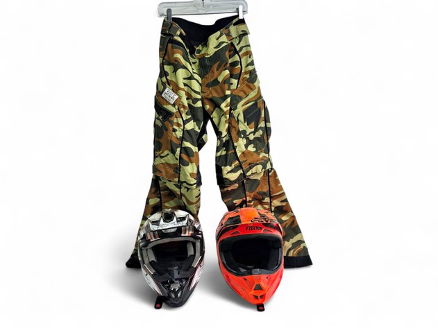 FXR 509, Fox Helmets & Shift MX Pants Lot