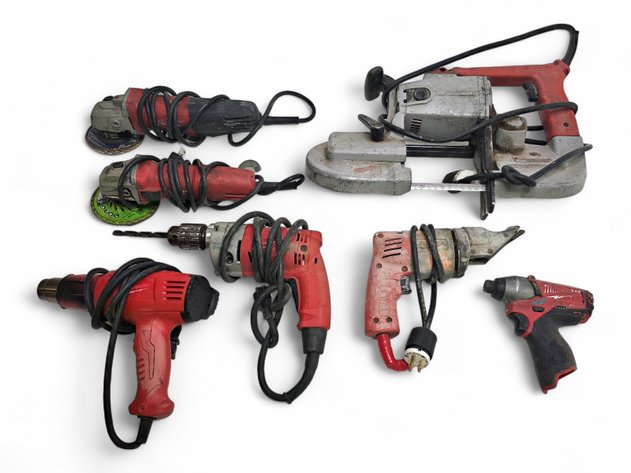 Milwaukee Power Tools - Angle Grinders, Band Saw, Impact Driver & More