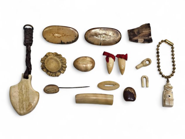 Ivory, Antler Trinkets, Charms & Other Accessories
