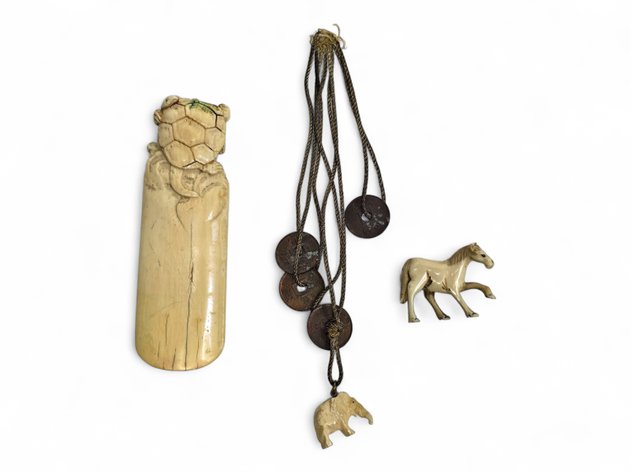 Carved Ivory Decorative Items
