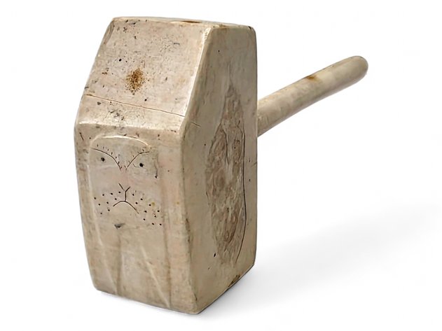 Carved & Scrimshaw Ivory Mallet