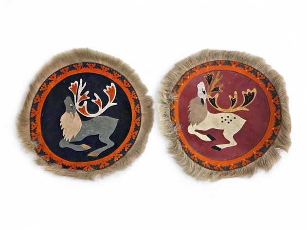 Russian Reindeer Art