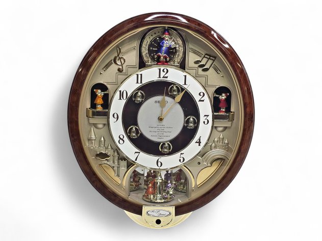 Seiko Wall Clock, Melodies in Motion - The Beatles