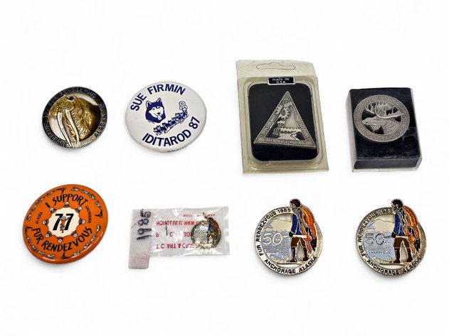 1970s-1990s Fur Rondy Pins & Pendants