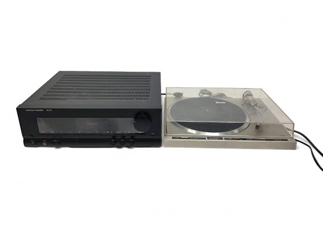 Pioneer Stereo Turntable & Harman Kardon Stereo Receiver