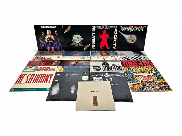 22x Heavy Metal, Soft Rock, Hip-Hop & Other Records