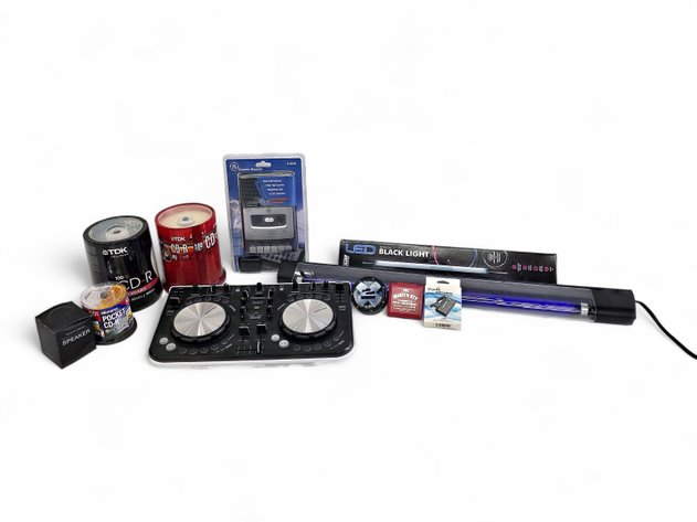 Pioneer DJ Controller, Feit Electric Black Light, GE Cassette Recorder & More