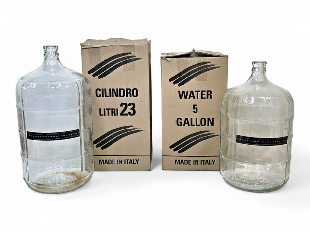 5 & 6 Gallon Glass Carboys