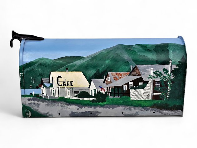 Hand-painted Mailbox Art