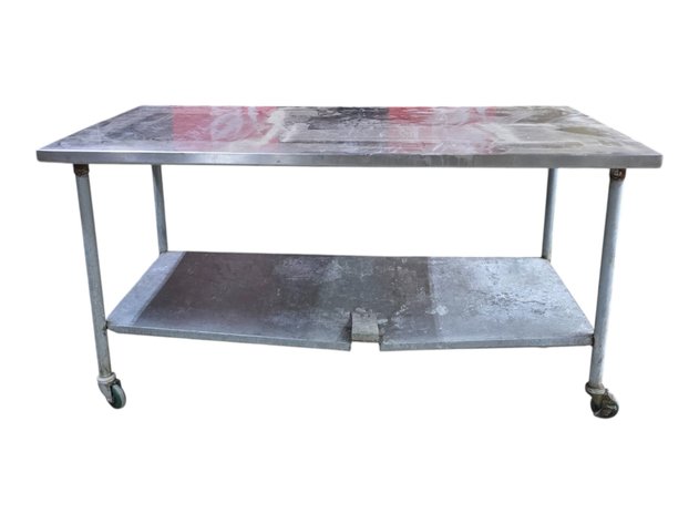 Maxforce Stainless Steel Work Table w/ Casters
