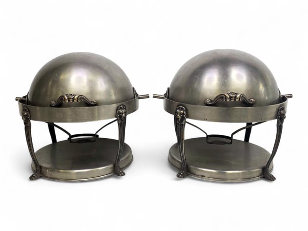 Silverplated Regency Style Chafing Dishes